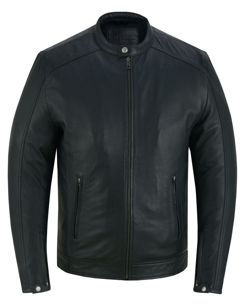 Classic Joe Men's Fashion Leather Jacket - Daniel Smart Manufacturing