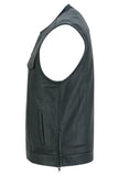 DS183 Men's Premium Perforated Single Back Panel Concealment Vest W/O Daniel Smart Manufacturing