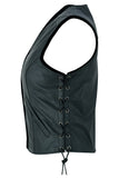 DS211 Women's Light Weight Open Neck Vest Daniel Smart Manufacturing