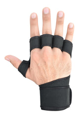 Full Life Black Cross Training Gym Glove