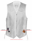 DS111 Traditional Single Back Panel Concealed Carry Vest Daniel Smart Manufacturing