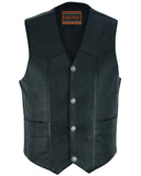 DS115 Men's Single Back Panel Concealed Carry Vest Daniel Smart Manufacturing