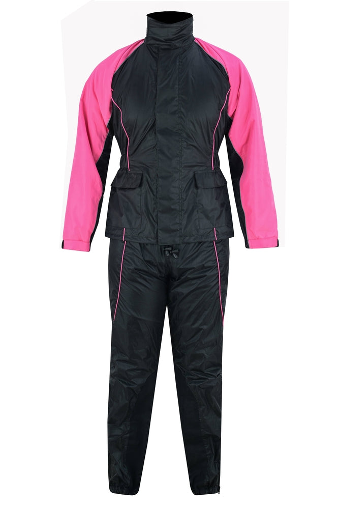 DS598PK Women's Rain Suit (Hot Pink) Daniel Smart Manufacturing