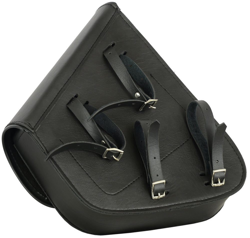 DS5010L Left Side Synthetic Leather Swing Arm Bag W/ Buffalo Snaps Daniel Smart Manufacturing