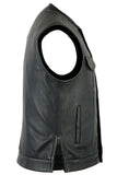 DS187 Upgraded Style Gun Pockets, Hidden Gun Metal Zipper, Bottom Sid Daniel Smart Manufacturing