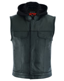 DS182 Concealed Snaps, Premium Naked Cowhide, Removable Hood & Hidden Daniel Smart Manufacturing