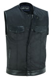 DS687 Concealed Snap Closure, Textile Material, W/O Collar & Hidden Z Daniel Smart Manufacturing