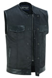 DS687 Concealed Snap Closure, Textile Material, W/O Collar & Hidden Z Daniel Smart Manufacturing