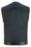 DS687 Concealed Snap Closure, Textile Material, W/O Collar & Hidden Z Daniel Smart Manufacturing