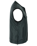 DS177 Upgraded Style Gun Pockets, Hidden #10" Black Metal Zipper, Sid Daniel Smart Manufacturing