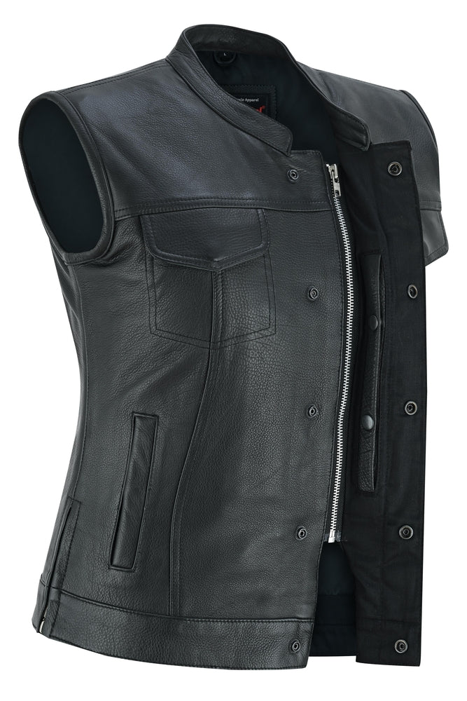 DS287 Women's Premium Single Back Panel Concealment Vest Daniel Smart Manufacturing