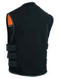 DS006 Men's Updated Canvas SWAT Team Style Vest Daniel Smart Manufacturing