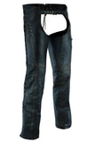 DS490 Women's Stylish Lightweight Hip Set Chaps in Lightweight Drum D Daniel Smart Manufacturing