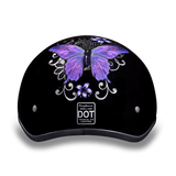 D6-B D.O.T. DAYTONA SKULL CAP - W/ BUTTERFLY Daniel Smart Manufacturing