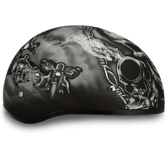 D6-G D.O.T. DAYTONA SKULL CAP - W/ GUNS Daniel Smart Manufacturing