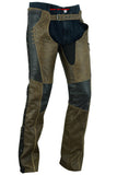 DS498 Women's Stylish Lightweight Hip Set Chaps- Two Tone Daniel Smart Manufacturing