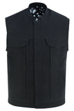 DS909 Men's Modern Utility Style Canvas Vest Daniel Smart Manufacturing