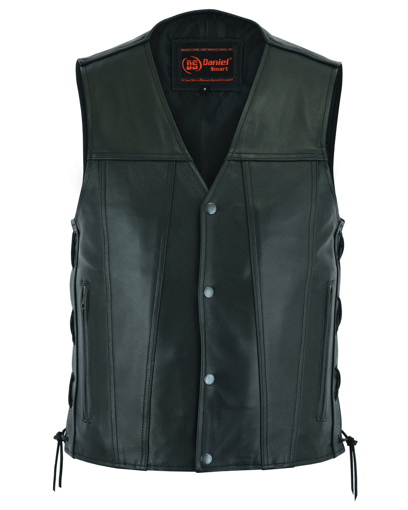 DS105 Men's Single Back Panel Concealed Carry Vest Daniel Smart Manufacturing