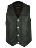 DS141 Men's Single Back Panel Concealed Carry Vest (Buffalo Nickel Sn Daniel Smart Manufacturing