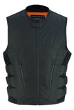 DS112BK Men's Textile Updated SWAT Team Style Vest Daniel Smart Manufacturing