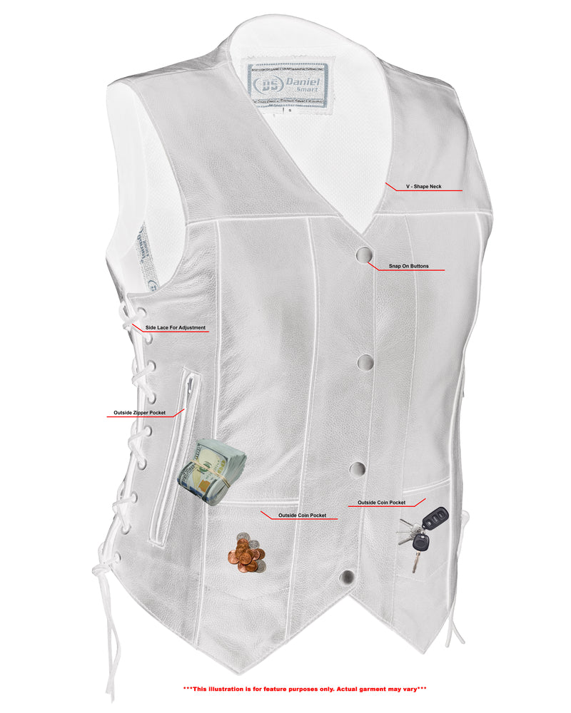 DS201 Women's 6 Pocket Utility Vest Daniel Smart Manufacturing