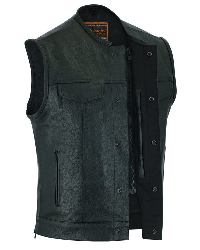 DS177 Upgraded Style Gun Pockets, Hidden #10" Black Metal Zipper, Sid Daniel Smart Manufacturing