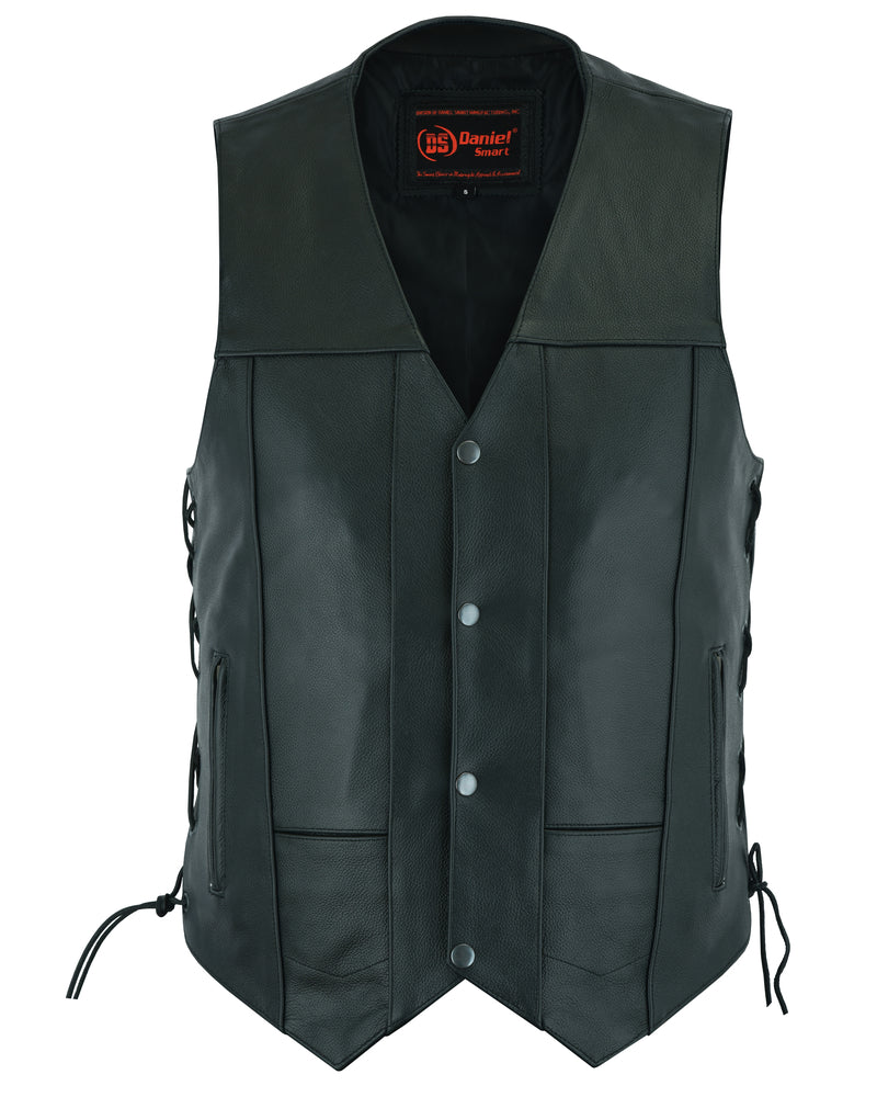 DS100 Men's Ten Pocket Utility Vest Daniel Smart Manufacturing