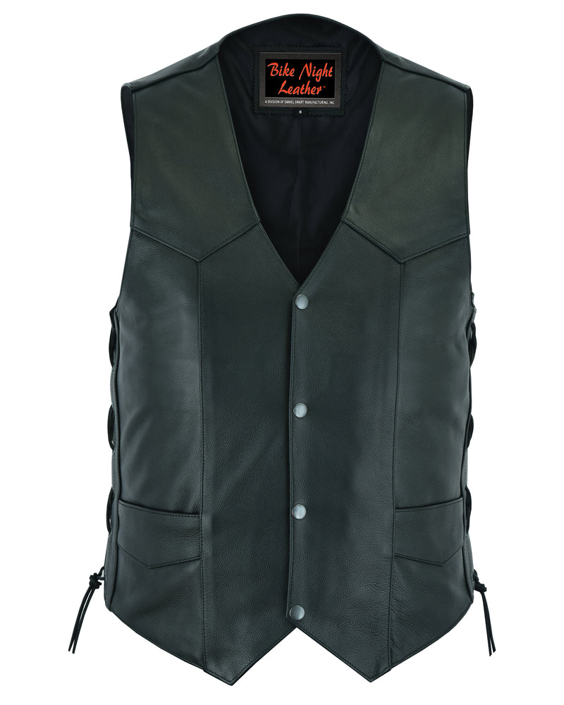 DS106 Men's Side Lace Economy Vest Daniel Smart Manufacturing