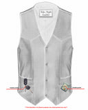 DS104 Men's Plain Side Economy Vest Daniel Smart Manufacturing