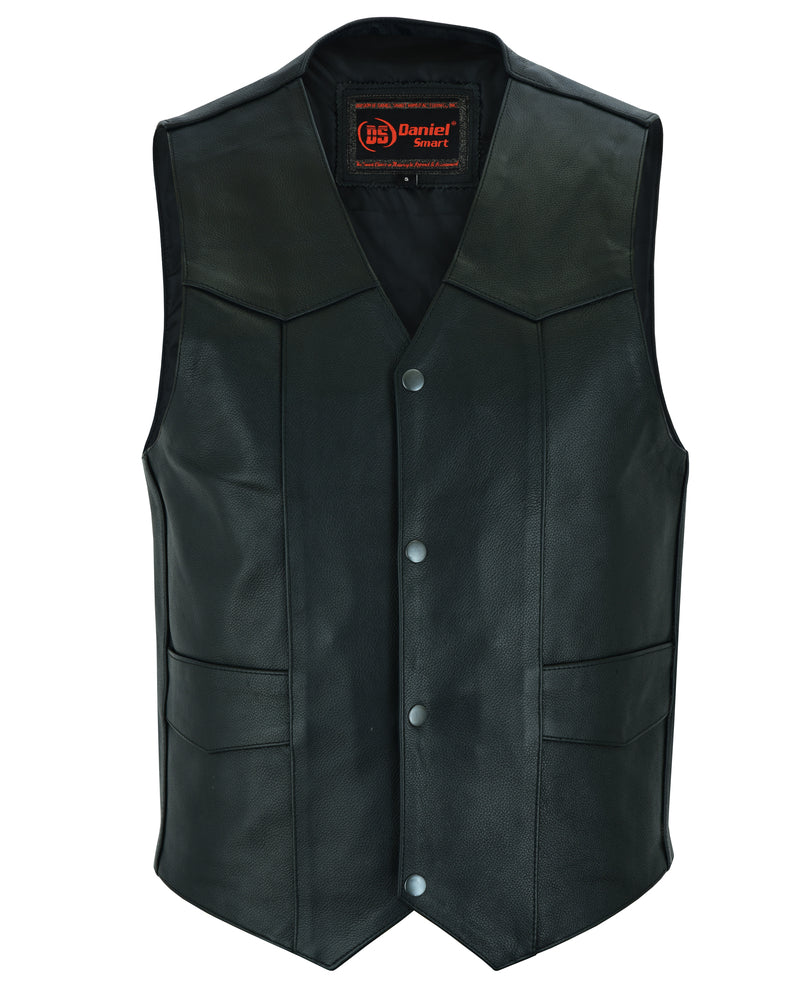 DS110 Traditional Single Back Panel Concealed Carry Vest Daniel Smart Manufacturing