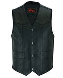 DS110 Traditional Single Back Panel Concealed Carry Vest Daniel Smart Manufacturing