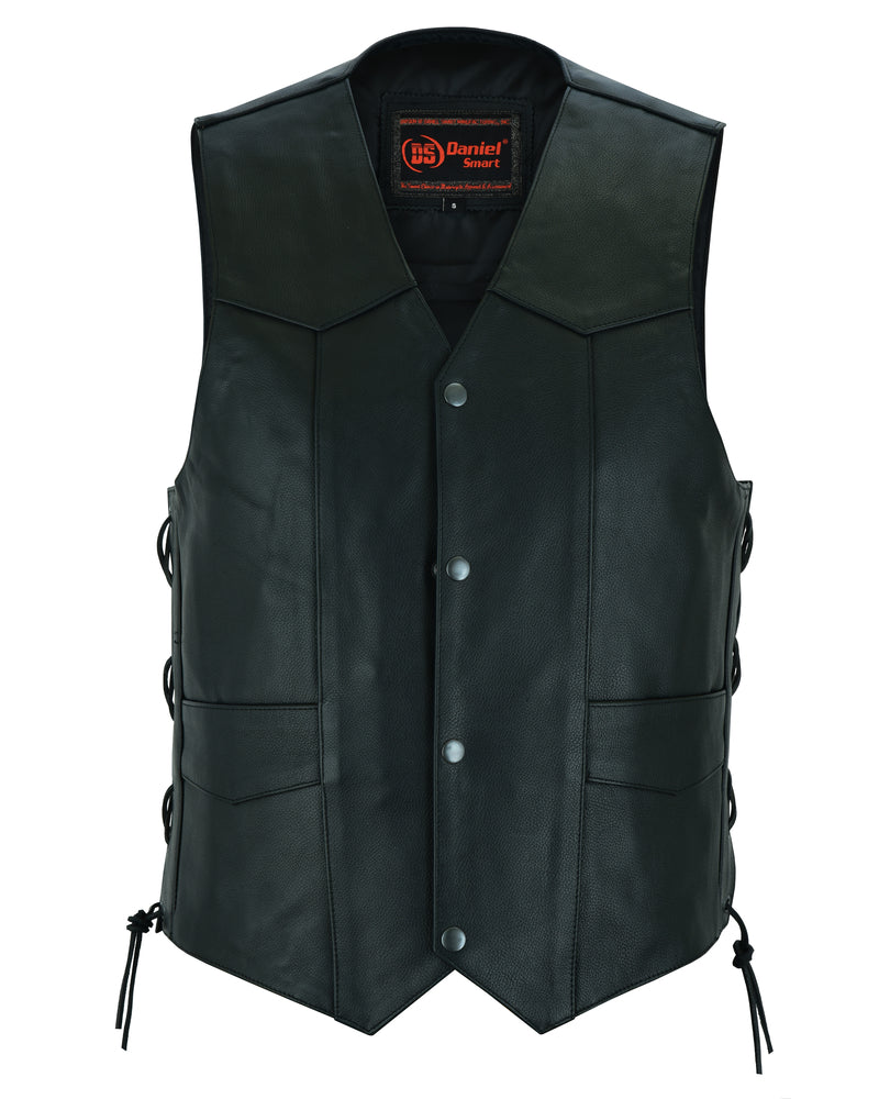 DS111 Traditional Single Back Panel Concealed Carry Vest Daniel Smart Manufacturing