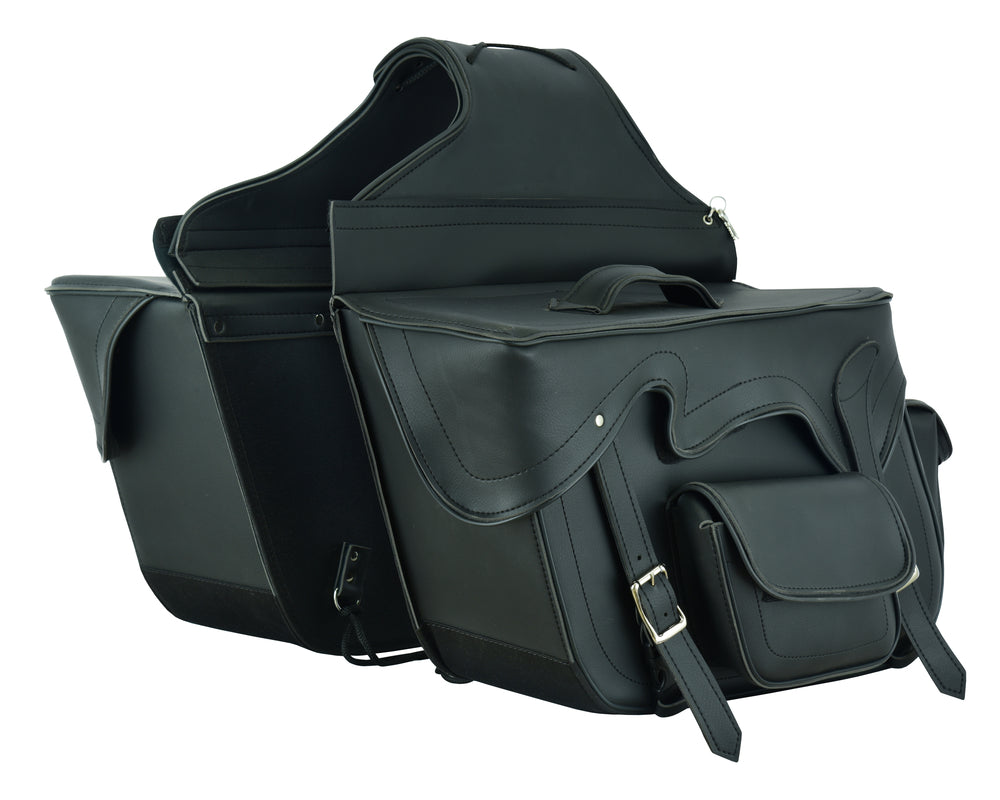 DS322 Two Strap Saddle Bag Daniel Smart Manufacturing