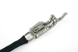 GBW201 Leather Biker Whip - Black Daniel Smart Manufacturing