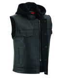 DS182 Concealed Snaps, Premium Naked Cowhide, Removable Hood & Hidden Daniel Smart Manufacturing