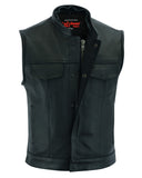 DS182 Concealed Snaps, Premium Naked Cowhide, Removable Hood & Hidden Daniel Smart Manufacturing