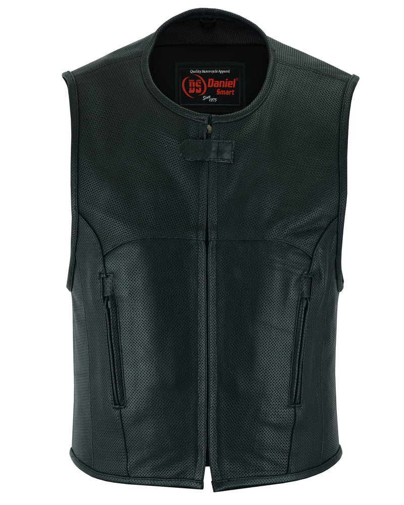 DS004 Men's Updated Perforated SWAT Team Style Vest Daniel Smart Manufacturing