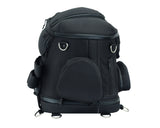 DS388 Daniel Smart Black Heavy Duty Textile Motorcycle Pet Carrier Si Daniel Smart Manufacturing