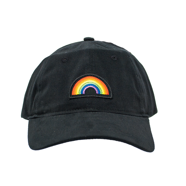 Peter Grimm Black Rainbow Hat