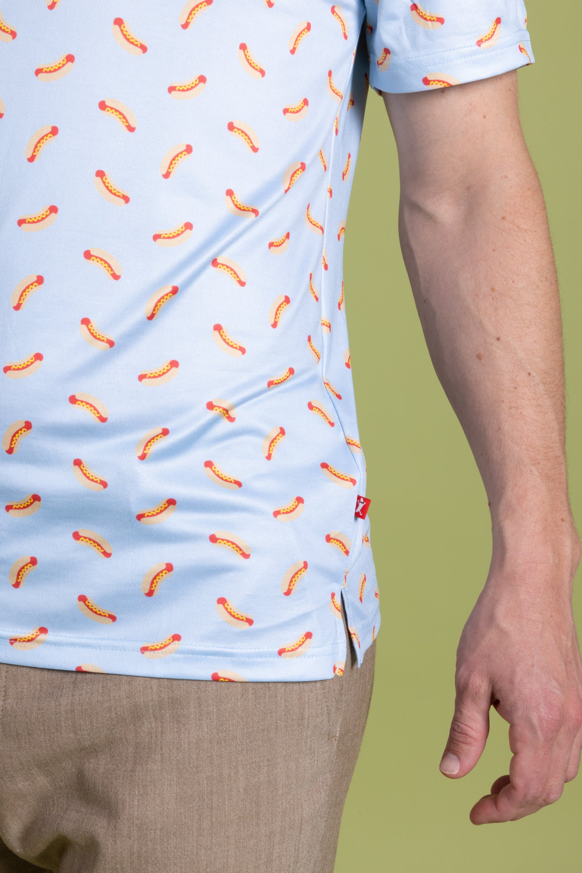 The Raining Brats & Dogs | Hot Dog Men’s Polo