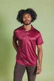 The Finish Line | Red Abstract Men’s Polo - Shinesty