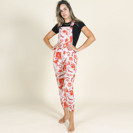 Santa Claus mata | Pijamas de mujer con estampado navideño de Toile®