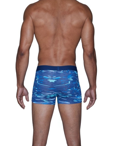 Wood Underwear blue liquid trunk