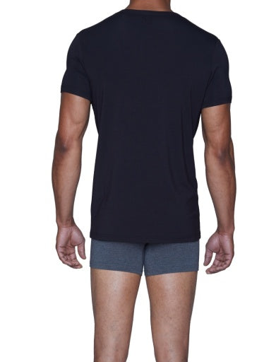 Wood Underwear black v-neck undershirt