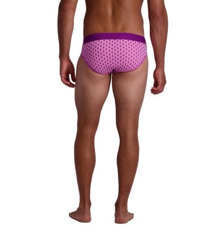 Wood Underwear purple interlock hip brief