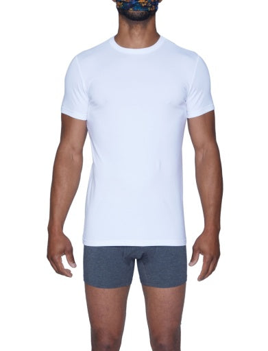 Wood Underwear white crew neck undershirt