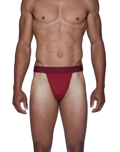 Wood Underwear burgundy red thong