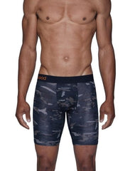 Wood Underwear forest camo biker brief w/fly