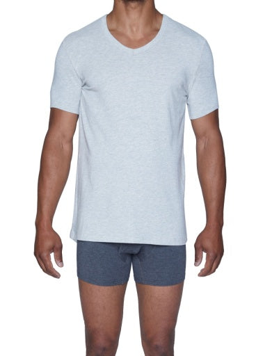 Wood Underwear heather grey v-neck undershirt