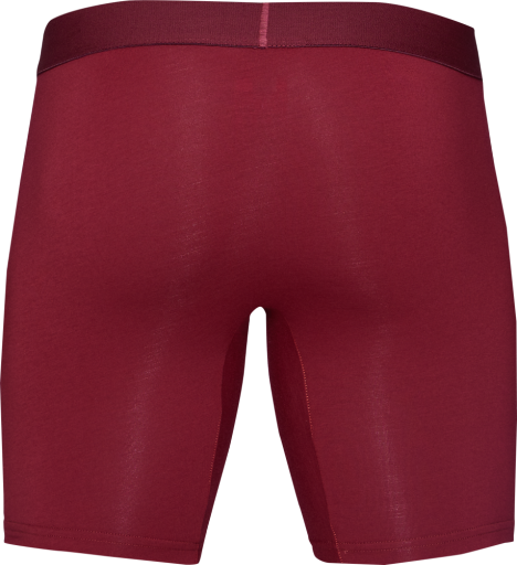 Wood Underwear burgundy red biker brief w/fly